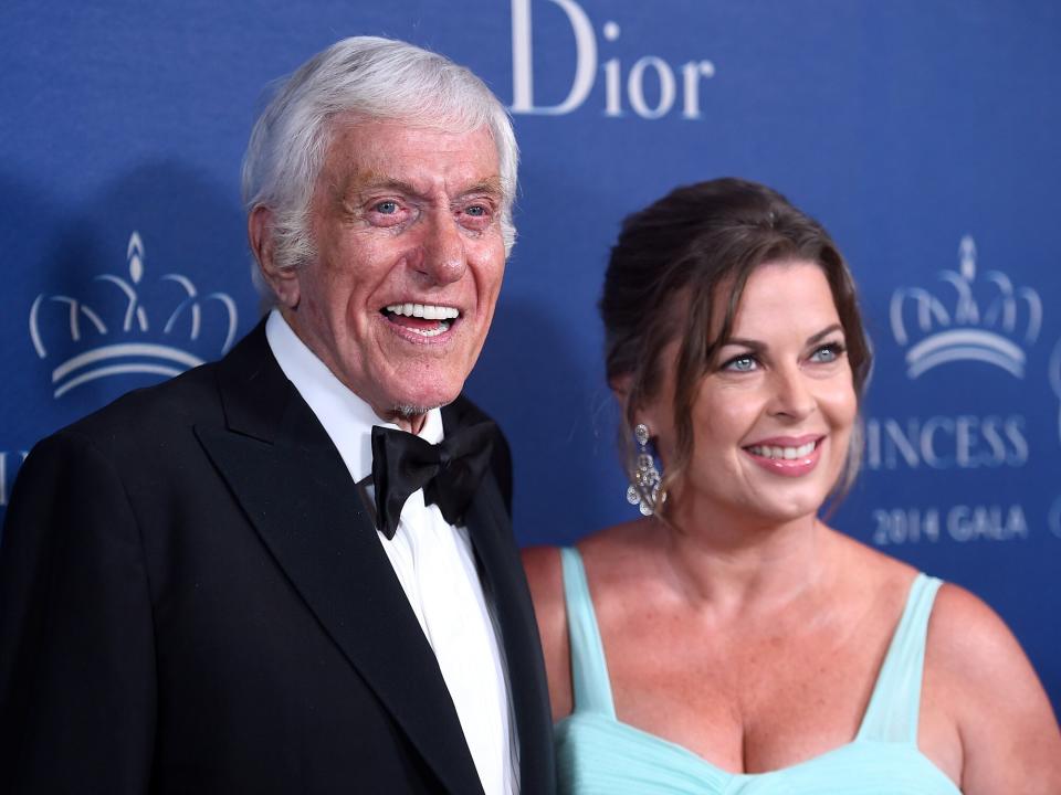 Dick Van Dyke (L) and Arlene Silver attend the 2014 Princess Grace Awards Gala with presenting sponsor Christian Dior Couture at the Beverly Wilshire Four Seasons Hotel on October 8, 2014 in Beverly Hills, California