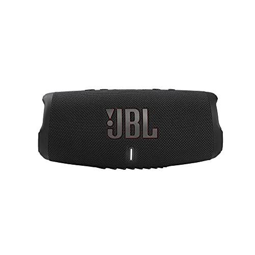 <p><strong>JBL</strong></p><p>Amazon</p><p><strong>$139.95</strong></p><p><a href="https://www.amazon.com/dp/B08X4YMTPM?tag=syn-yahoo-20&ascsubtag=%5Bartid%7C2141.g.37514083%5Bsrc%7Cyahoo-us" rel="nofollow noopener" target="_blank" data-ylk="slk:Shop Now;elm:context_link;itc:0;sec:content-canvas" class="link ">Shop Now</a></p><p>The only thing more relaxing than hanging out by the pool or chilling in the hot tub, is doing it while listening to your favorite jams. For the gift recipient whose favorite pastimes include music and water activities, the JBL Charge 5 is the gift for them. This portable Bluetooth speaker is waterproof, has a charging port for a smartphone, a built-in microphone, and offers up to 20 hours of playtime. That means it's the perfect way to keep the music playing whether you're at the pool, lake, or hot tub. </p>
