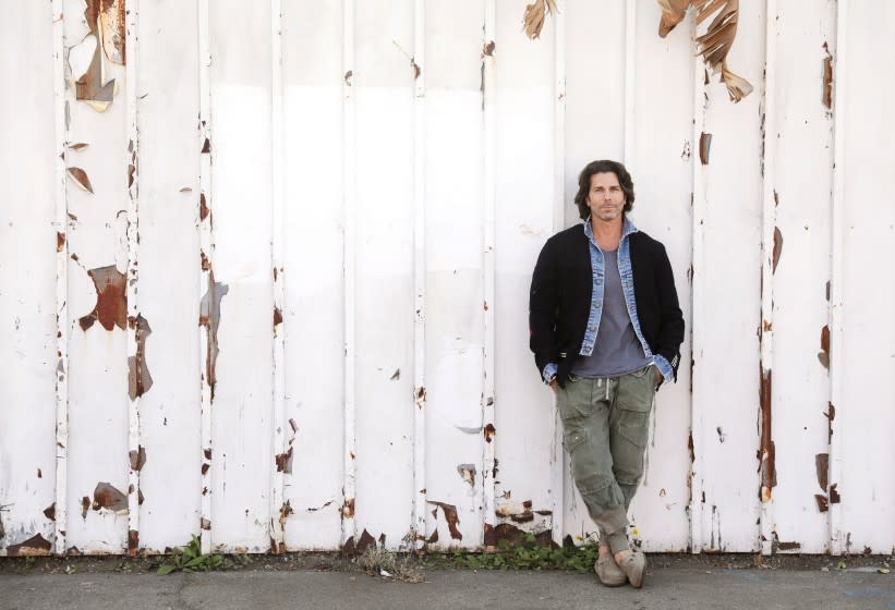 LOS ANGELES-CA-NOVEMBER 12 2020: Greg Lauren is photographed in Los Angeles on Thursday, November 12, 2020. (Christina House / Los Angeles Times)