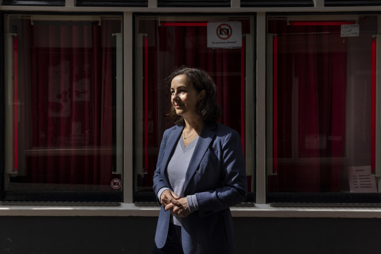 Femke Halsema, la alcaldesa de Ámsterdam, el 2 de julio de 2021. (Ilvy Njiokiktjien/The New York Times)
