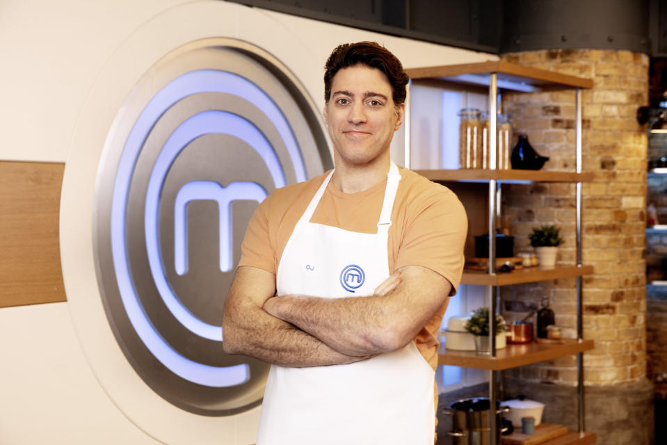 OJ Borg on Celebrity Masterchef 2024