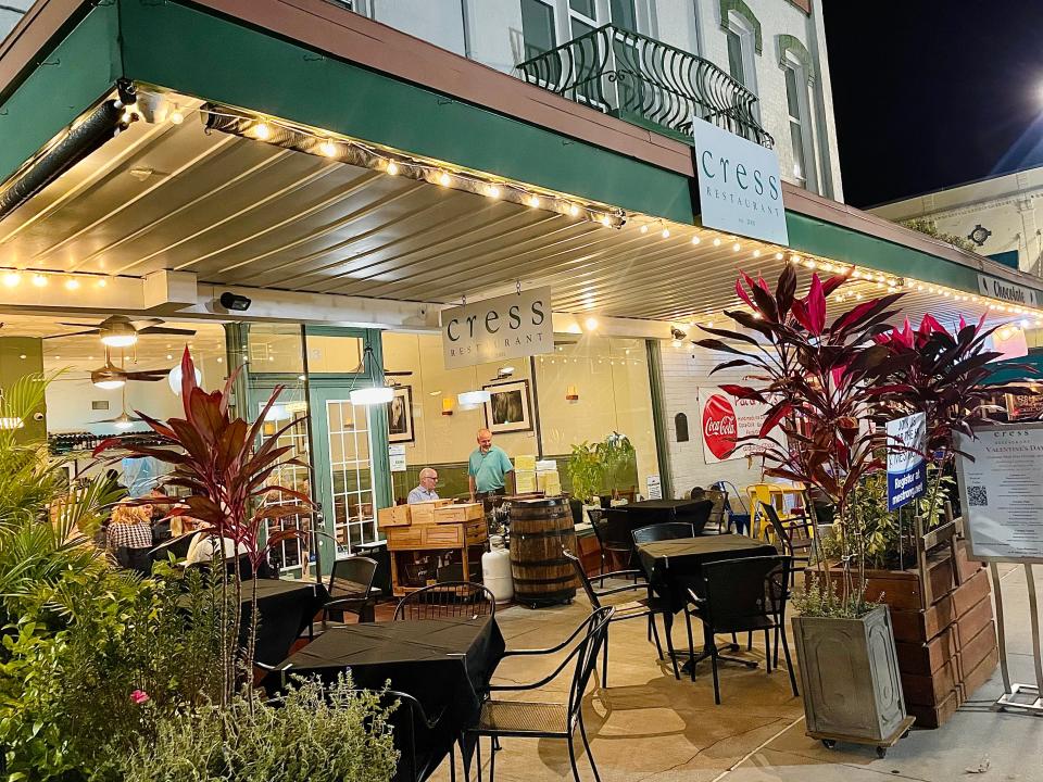Cress restaurant is among the many popular dining spots in downtown DeLand. Nearly two dozen of them will showcase samples of their menus at the Taste of DeLand event on Saturday along Indiana Avenue in DeLand.
