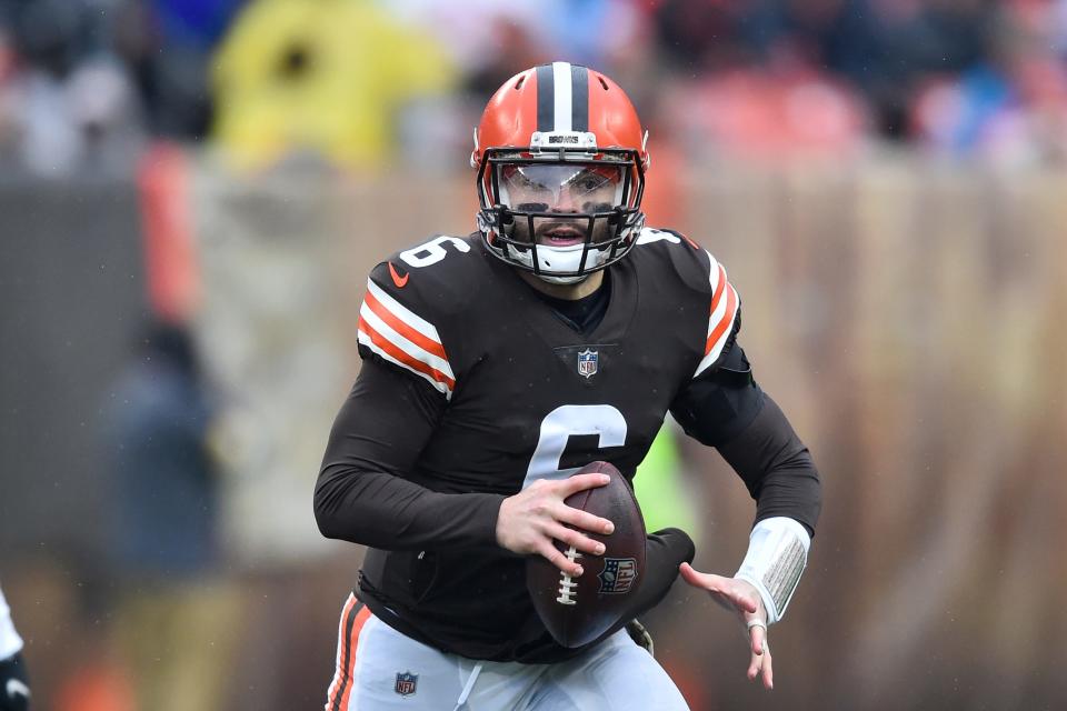 Browns quarterback Baker Mayfield