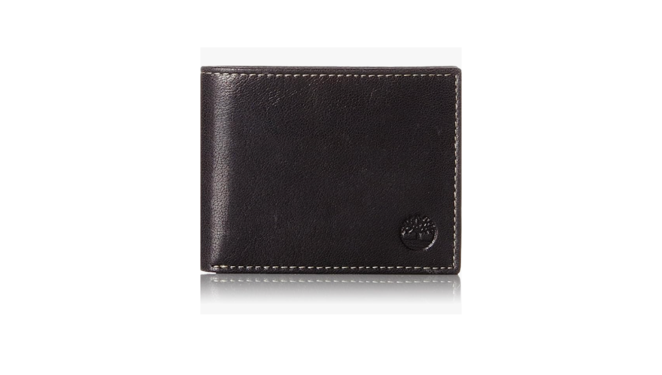 Timberland Men's Leather Passcase Wallet Trifold Wallet Hybrid. (PHOTO: Amazon Singapore)