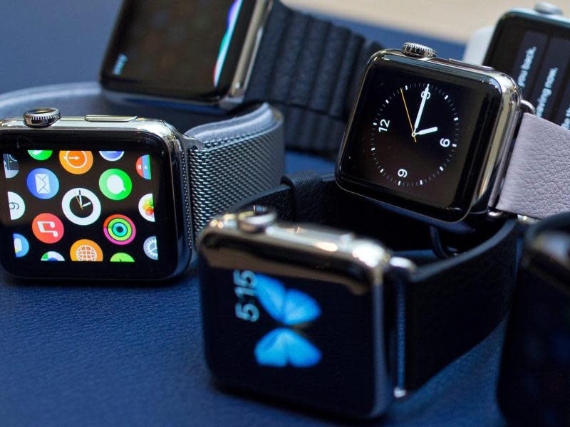 Expertenschätzungen zufolge ist Apple aber auf Kurs, wie erwartet die bisherigen Smartwatch-Verkäufe der Konkurrenz in den Schatten zu stellen. Foto: Andrew Cowie