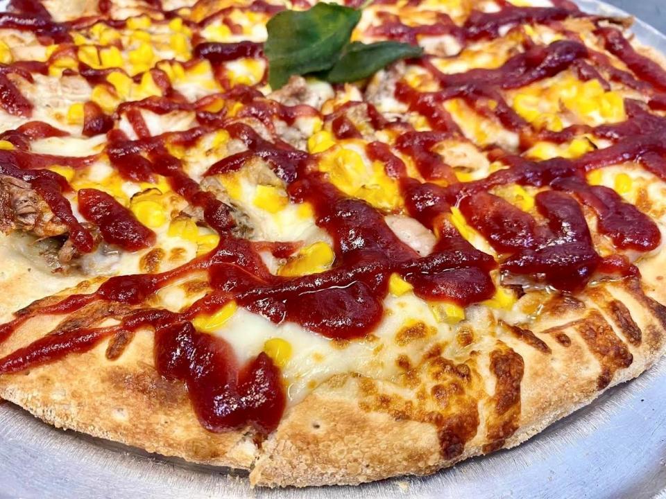 Nice Guys' Wishbone pizza is available through Thanksgiving.