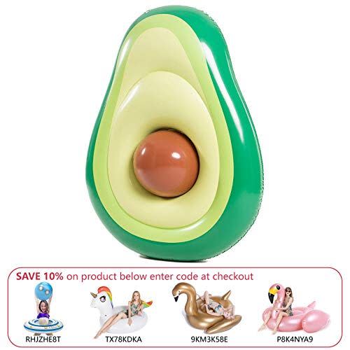 Jasonwell Avocado Pool Float with Ball