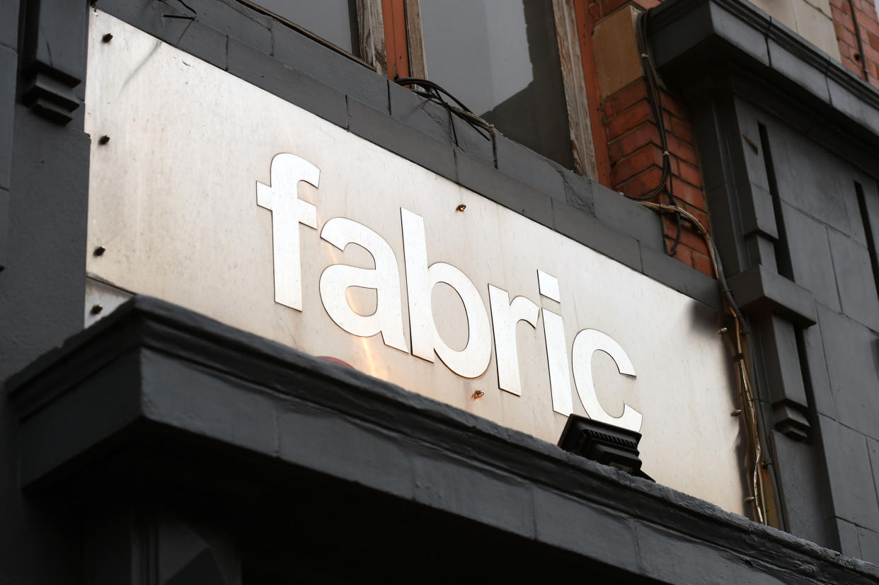 A general view of Fabric nightclub in Farringdon, London, as Bouncers will be backed up by police as the club re-opens tonight following its closure for drugs on the premises.