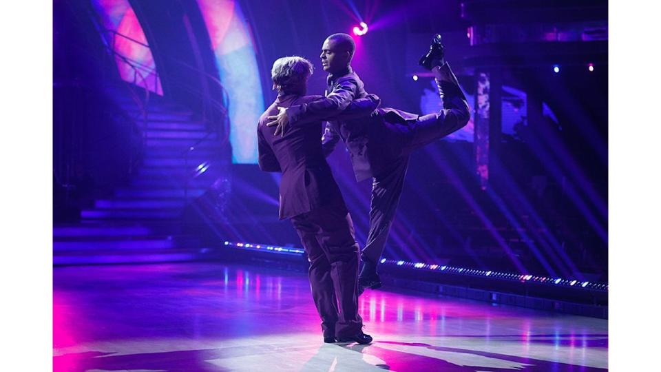 Layton Williams and Nikita Kuzmin perform an Argentine Tango in Strictly final