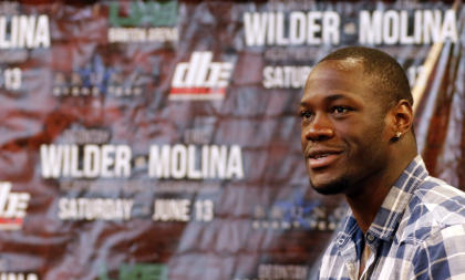 Deontay Wilder vs. Eric Molina isn't expected to be much of a fight. (AP)