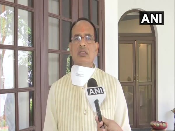 Madhya Pradesh Chief Minister Shivraj Singh Chouhan speaking to ANI in Bhopal on Thursday. (Photo/ANI)