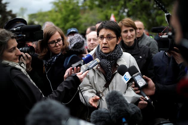 Nathalie Arthaud, ici en 2017, est une nouvelle fois la candidate de LO.  (Photo: Benoit Tessier via Reuters)