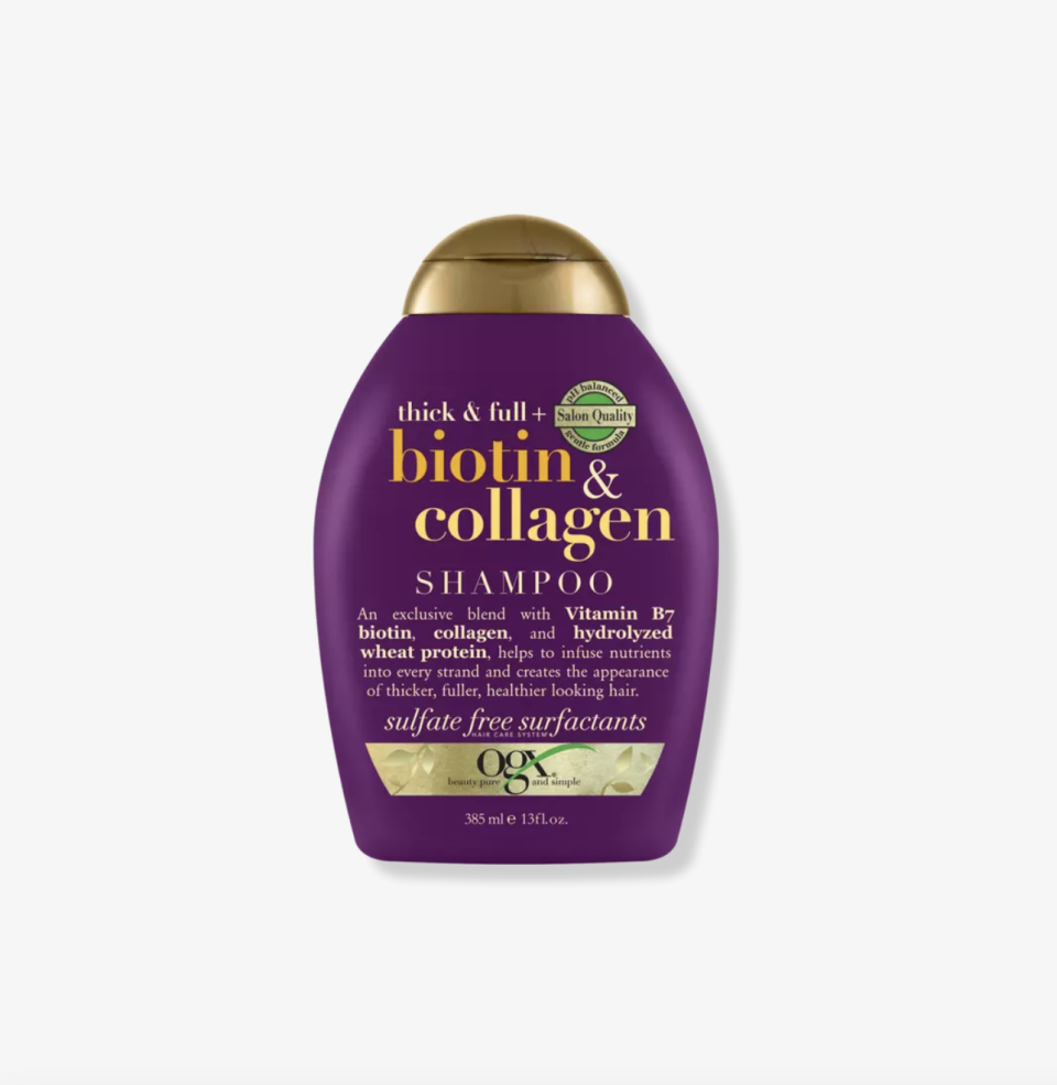 6) Thick & Full + Biotin & Collagen Shampoo