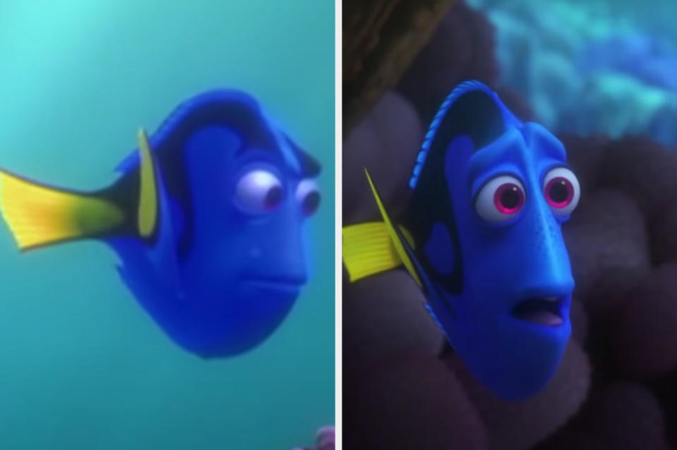 Ellen DeGeneres voices Dory in "Finding Nemo" and "Finding Dory"