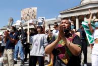 Protest against the death of George Floyd, in London