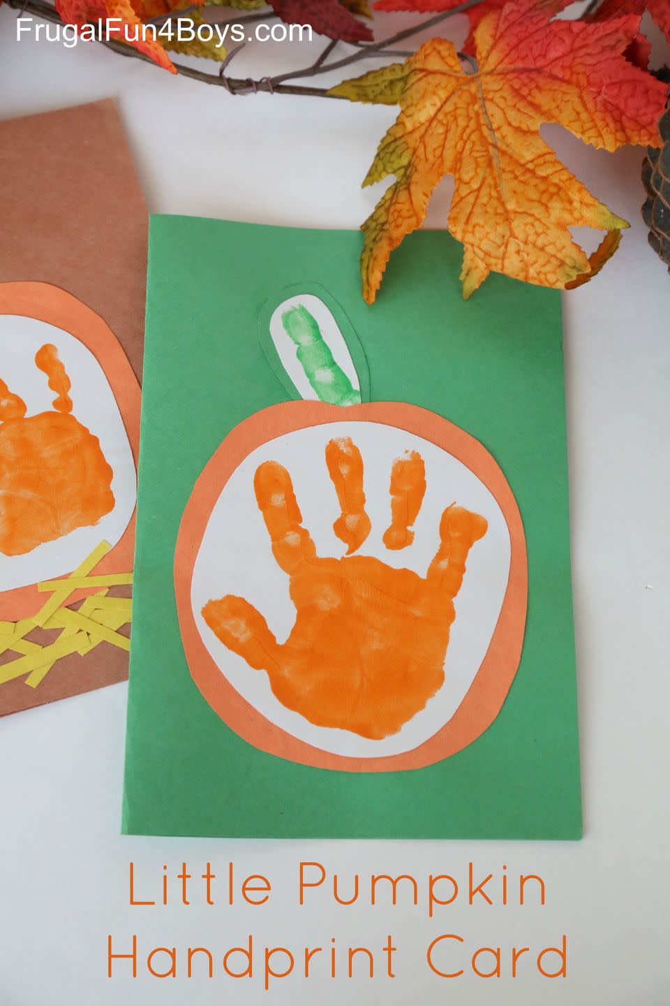 Pumpkin Handprint