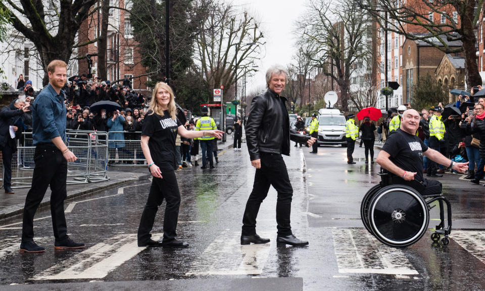 The Duke Of Sussex Visits Abbey Road Studios