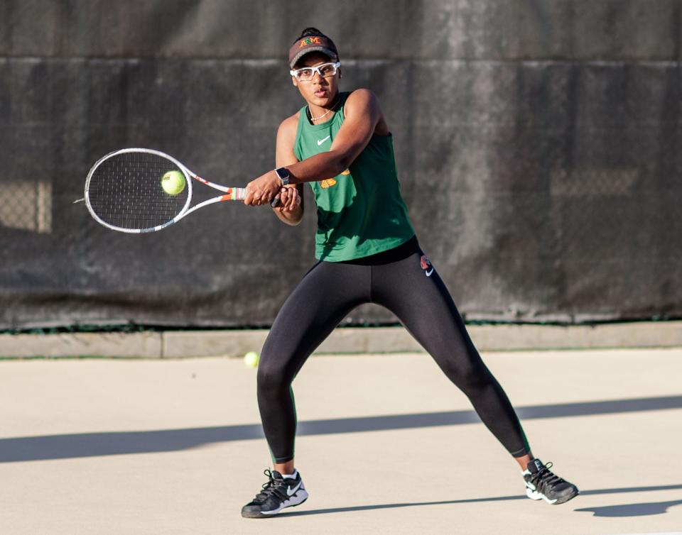 The Florida State Seminoles hosted the Florida A&M Rattlers for a tennis match Wednesday, Feb. 2, 2022.