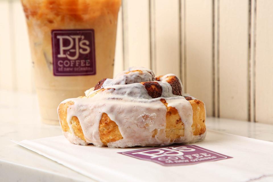 PJ's Coffee makes fresh-baked pastries daily.