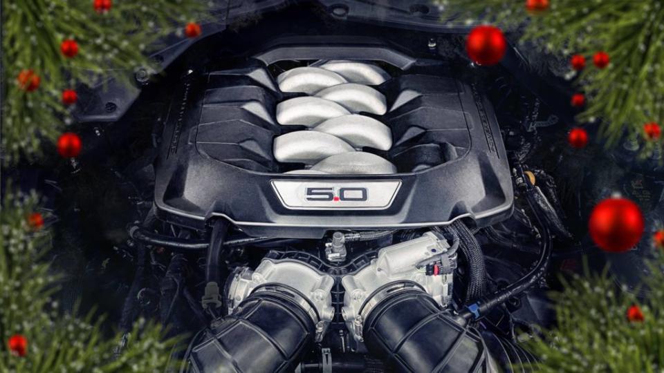 Mustang Dark Horse的5.0升Coyote V8引擎具備500匹最大馬力 (美規) 。(圖片來源/ Ford)