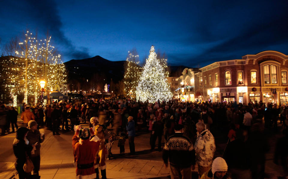 <p>Breckenridge gets revved up during the holidays, as ski season swings into high gear. Indeed, this resort town skates the fine line between thrills and low stress, ranking well in the survey for both adventure <em>and</em> safety. On the first weekend in December, the traditional lighting of the town's official tree coincides with the Running of the Santas, in which hundreds of red-clad, supersize elves take to the streets; on December 31, there's a torchlight parade down the mountain, followed by fireworks. Readers also loved the apr?s-ski watering holes, from the house-made brews at <a rel="nofollow noopener" href="http://www.breckbrew.com/" target="_blank" data-ylk="slk:Breckenridge Brewing;elm:context_link;itc:0;sec:content-canvas" class="link ">Breckenridge Brewing</a> to the martinis and flights of Colorado beers at <a rel="nofollow noopener" href="http://www.beaverrun.com/breckenridge-restaurants-dining#item-3" target="_blank" data-ylk="slk:Base 9 Bar;elm:context_link;itc:0;sec:content-canvas" class="link ">Base 9 Bar</a>.</p>