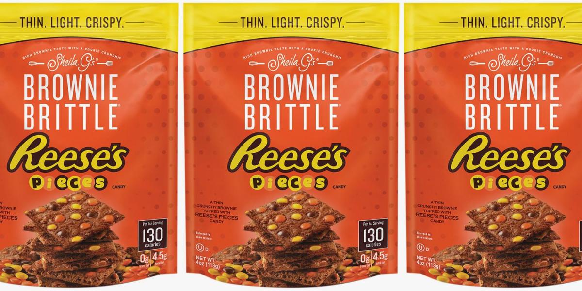 Brownie Brittle  Award-Winning Low-Calories Sweet Snacks