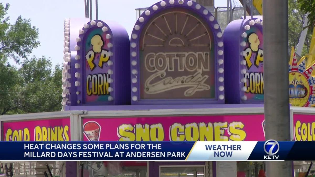 Heat changes some plans for the Millard DAys Festival at Andersen Park