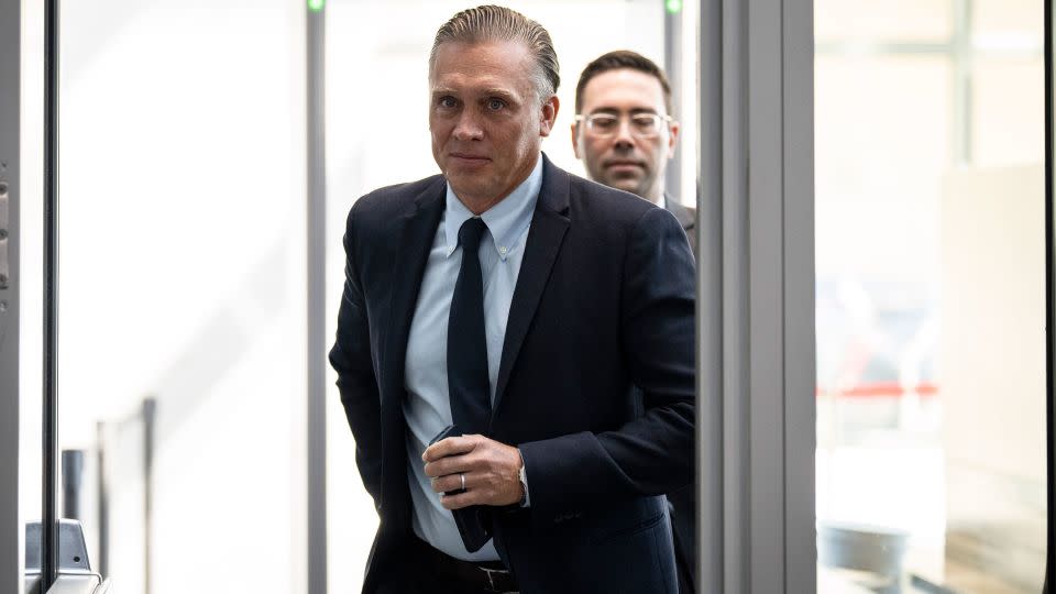 Devon Archer, a former business associate of Hunter Biden, arrives for closed-door testimony at the O'Neill House Office Building on July 31, 2023 in Washington, DC. - Drew Angerer/Getty Images
