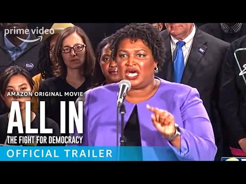 <p>Guided by the expertise of American politician, lawyer and activist Stacey Abrams All In: The Fight for Democracy digs into the problem with voter suppression in the U.S.</p><p><a href="https://www.youtube.com/watch?v=t6jVGswLPd8" rel="nofollow noopener" target="_blank" data-ylk="slk:See the original post on Youtube;elm:context_link;itc:0;sec:content-canvas" class="link ">See the original post on Youtube</a></p>