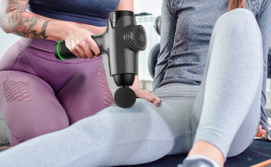 This massage gun is great for targeting specific muscles. (Photo: Amazon