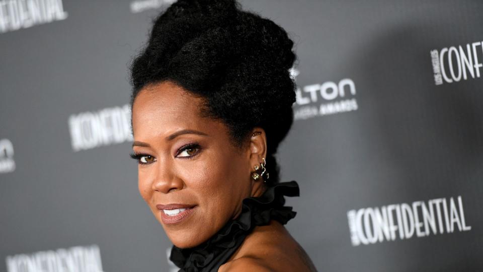 regina king headshot with shiny hair