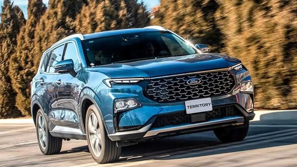 Ford Territory, se renovó y ganó mercado con un nuevo diseño más atractivo.