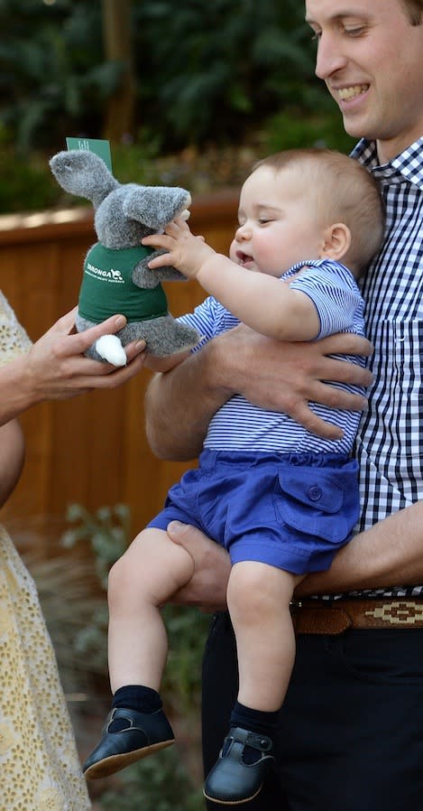 Prince George In Pictures
