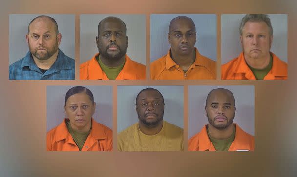 PHOTO: Seven Henrico County Sheriff's deputies have been arrested and charged with second-degree murder in connection to the death of Irvo Otieno, who died in Central State Hospital in Dinwiddie, Va., while in police custody. (Meherrin River Regional Jail)