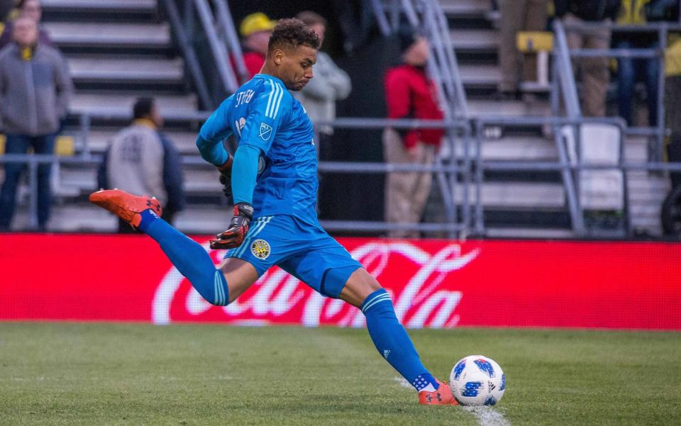 Columbus Crew goalkeeper Zack Steffen - USA TODAY Sports