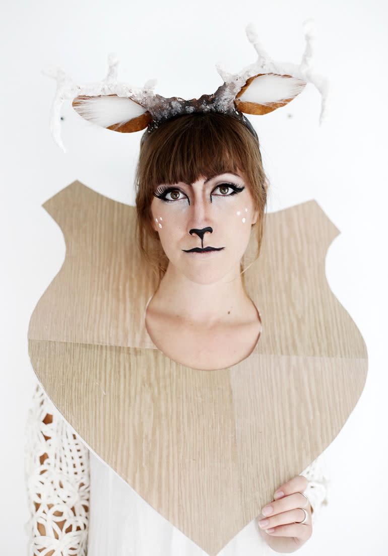 best halloween face paint ideas deer
