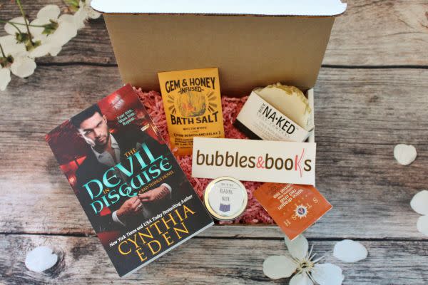 Starts at $24/month. Each box contains one romance novel, one artisan soap and 2 to 3 other book or bath related goodies. Get <a href="https://www.cratejoy.com/subscription-box/books-and-bubbles/" target="_blank">23 percent off with code <strong>SOAKER</strong></a> at checkout.&nbsp;