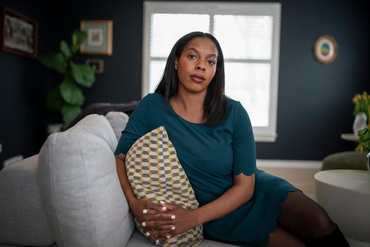 After 16 months of silence, DeJanai 'DJay' Raska is opening up about Detroit Pistons executive Rob Murphy who she says used his job to make her his "sexual target."