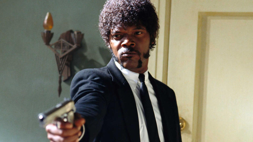 Samuel L. Jackson as Jules in 'Pulp Fiction'. (Credit: Miramax)