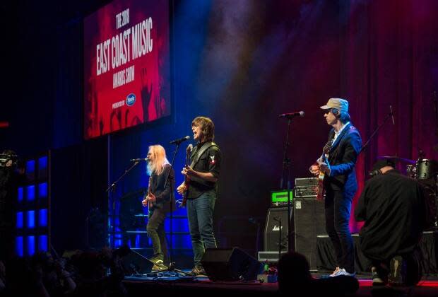 Sloan performs at the 2018 East Coast Music Awards gala in Halifax on May 3, 2018. Next year's ECMAs will be held in Fredericton on May 4-8. (Darren Calabrese/The Canadian Press - image credit)