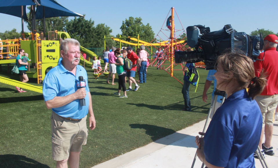 Amarillo native and longtime citizen James Brown, who died in February 2022, is remembered for his life of service to children and individuals with special needs in the community, including helping with the creation of AMBUCS parks.