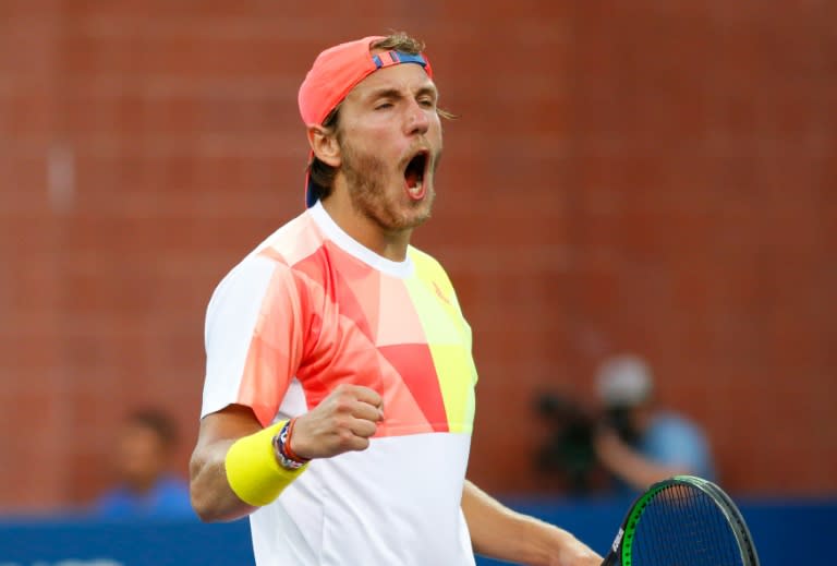 Lucas Pouille will play French countryman Gael Monfils if he beats Rafa Nadal at the US Open