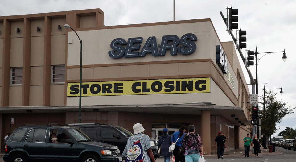 Sears will vanish in many areas soon.