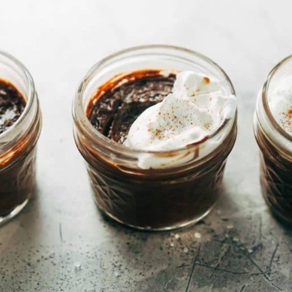 Keto Chocolate Pots de Créme