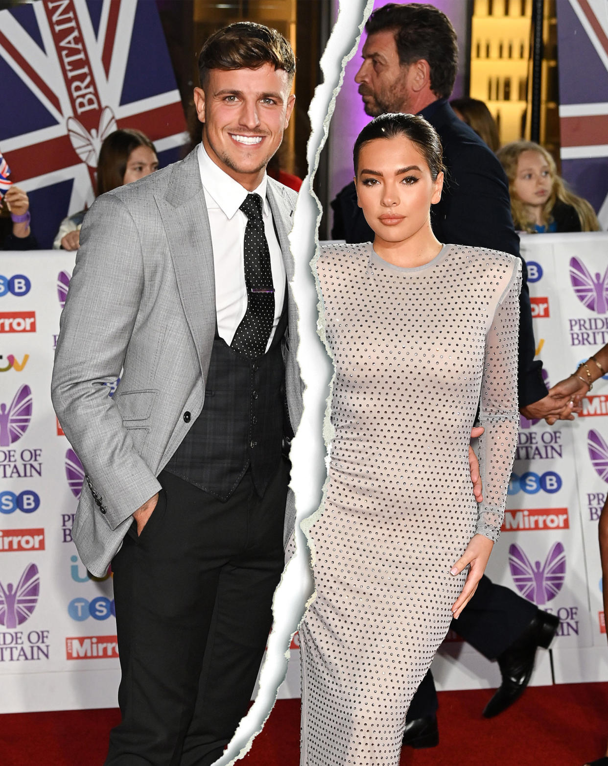 'Love Island U.K.’ Season 8 Couple Gemma Owen and Luca Bish Split 468 Pride of Britain Awards, Grosvenor House, London, UK - 24 Oct 2022