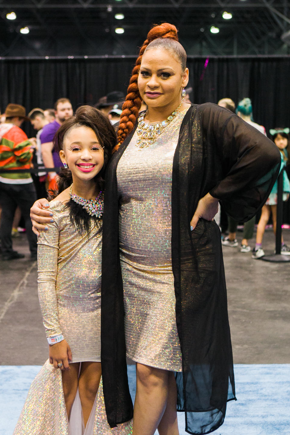 Danica with her Aunt Nikki at DragCon NYC. (Photo: Priscilla De Castro for Yahoo Lifestyle)