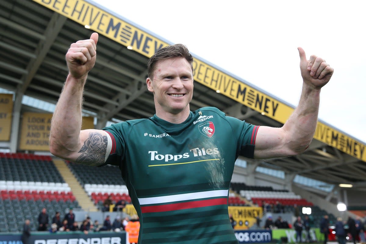 Chris Ashton became the first player to score 100 Premiership tries (Nigel French/PA) (PA Wire)