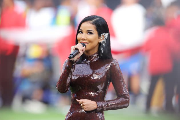 Super Bowl 2022: Jhené Aiko Sings 'America the Beautiful'