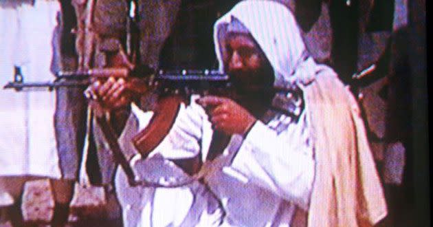 Suspected terrorist Osama Bin Laden. Source: Getty