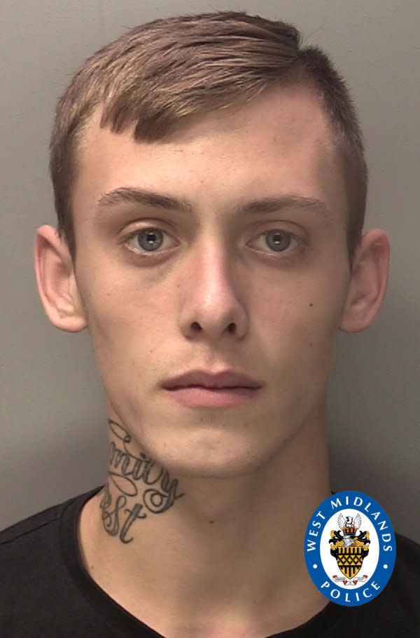 Owen Guest, 20, of Sladd Lane, Wolverley, Worcestershire, went on to admit dangerous driving and driving without a licence or insurance (Picture: SWNS) 